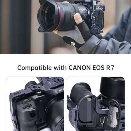 FC3230 F22＆F38＆F50 クイックリリースカメラケージV2 Canon EOS R7用