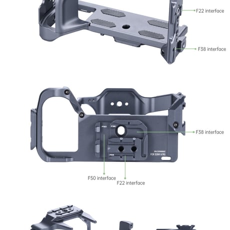 FC3605 F22＆F38＆F50 クイックリリースカメラケージ  SONY A7R5/α1/α7m4用
