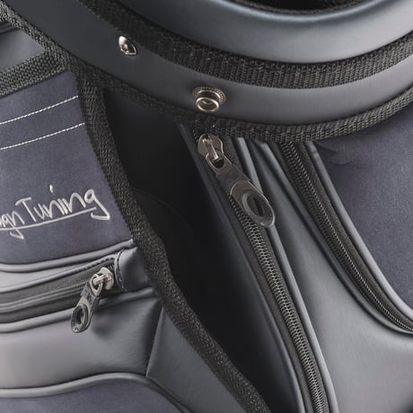 [限定モデル] 残り2本！Designtuning オリジナル9.5型キャディーバック■モスブルー