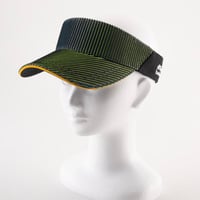 見る角度で色が変化するトランスフォームバイザー Color: フォームイエロー×ブルー