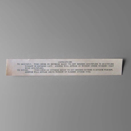 NA007　MULTIPLIER & DIVIDER PENCIL BOX