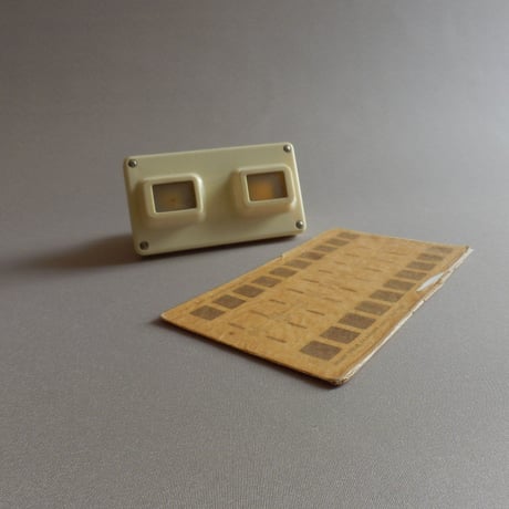 NT079　ステレオ・スコープ＋3Dカード（スライド）のセット