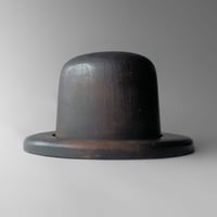 NA470　ボーラー・ハット(＆ブリム)の木製モールド