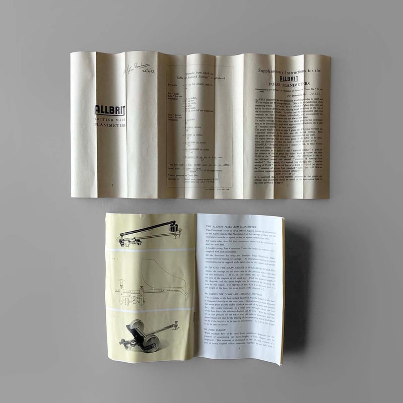 NM008 イギリス製 プラニメータ (面積計測器) | no-concept