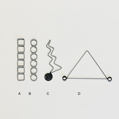 Masao Seki wire カード挟み