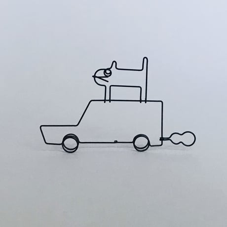 masao seki  wire イヌ乗りクルマ.ネコ乗りクルマ