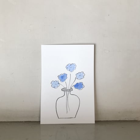 YOKO ANDERSSON YAMANO &PAPIER LABO.<GLASS BOTTLE CARD>