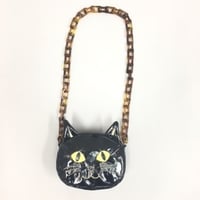 CAT SHOULDER BAG BLACK キャットショルダーバッグブラック