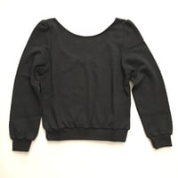 Ballerina Sweatshirt Black/ バレリーナスウェット ブラック