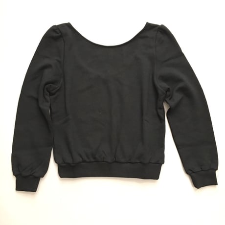 Ballerina Sweatshirt Black/ バレリーナスウェット ブラック