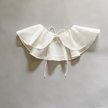 BIG RUFFLE COLLAR WHITE ビッグラッフルカラー ホワイト