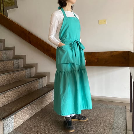 Marie & Margaret "Beth" Apron  Blueエプロン"ベス”ブルー