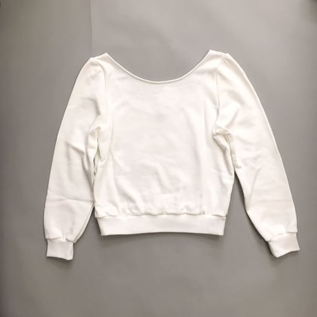 Ballerina Sweatshirt White / バレリーナスウェット　ホワイト