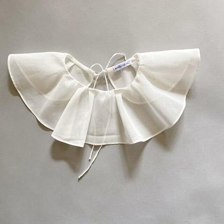 BIG RUFFLE COLLAR WHITE ビッグラッフルカラー ホワイト