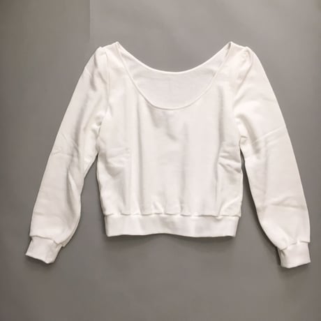 Ballerina Sweatshirt White / バレリーナスウェット　ホワイト