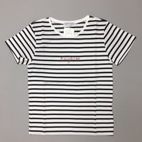 BRIGHTON T-SHIRTS NAVY/ ブライトンボーダーTネイビー