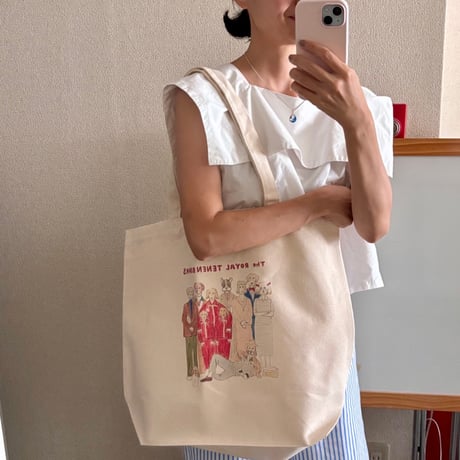 Souvenir Tote Bag Royal Tenen"BOW"ms トートバッグロイヤルテネンバウムス