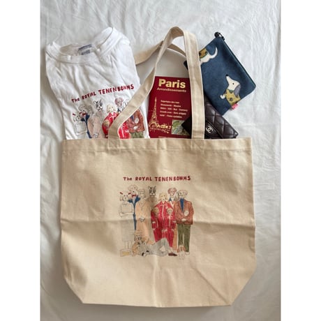 Souvenir Tote Bag Royal Tenen"BOW"ms トートバッグロイヤルテネンバウムス