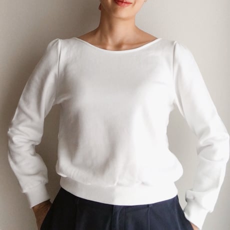 Ballerina Sweatshirt White / バレリーナスウェット　ホワイト
