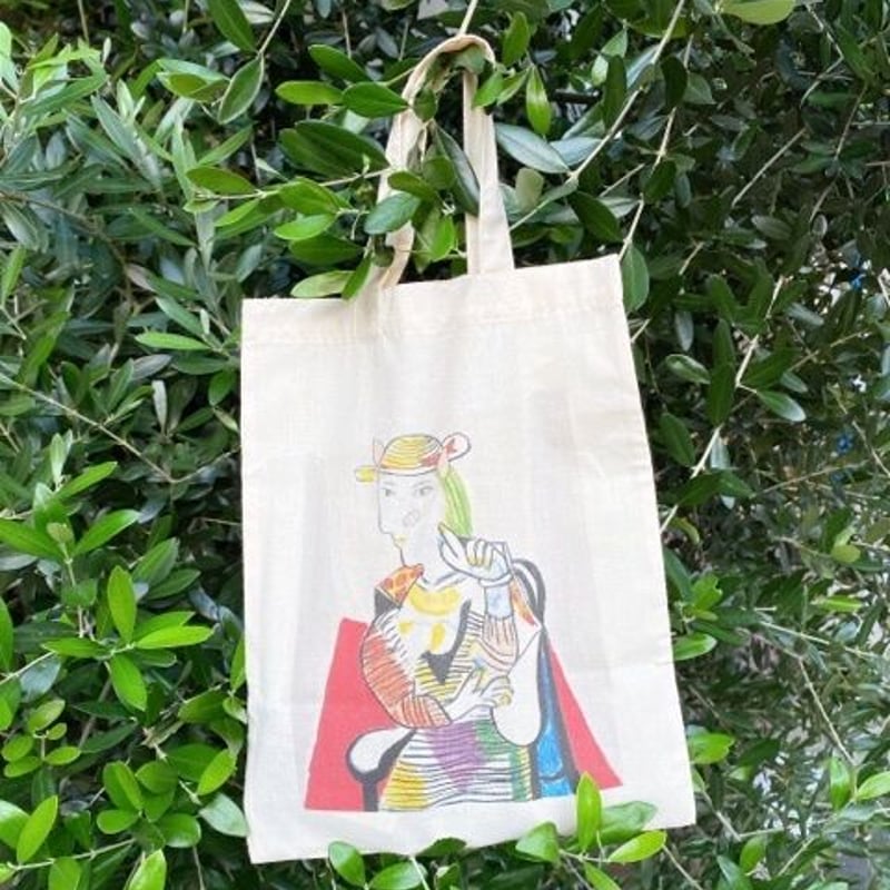 BOOKO THE MUSE “Picasso”TOTE BAG ぶーこミューズエコトートバッ