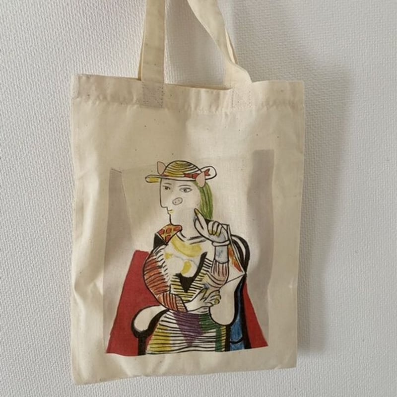 BOOKO THE MUSE “Picasso”TOTE BAG ぶーこミューズエコトートバッ