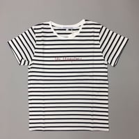 THE HAMPTONS T-SHIRTS NAVY/ ハンプトンズボーダーTネイビー