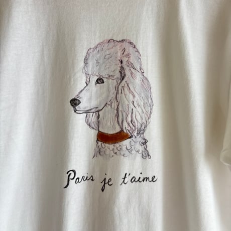 Souvenir T-Shirts “Paris, Je t’aime” パリプードル