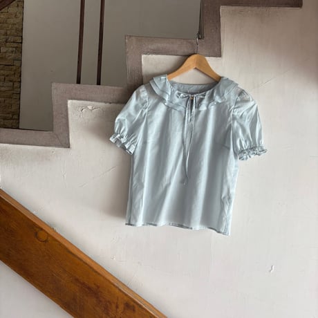 【最終価格】Wanderclad etc..　別注Ruffle Neck Top CATEGORY 付け襟 | wanderclad etc..