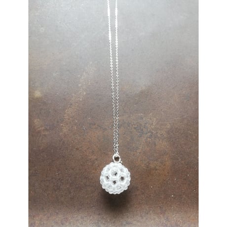 fullerene フラーレン 水晶2mmネックレス38〜50cmスライド調節付き(marsa*original fullerene book付)