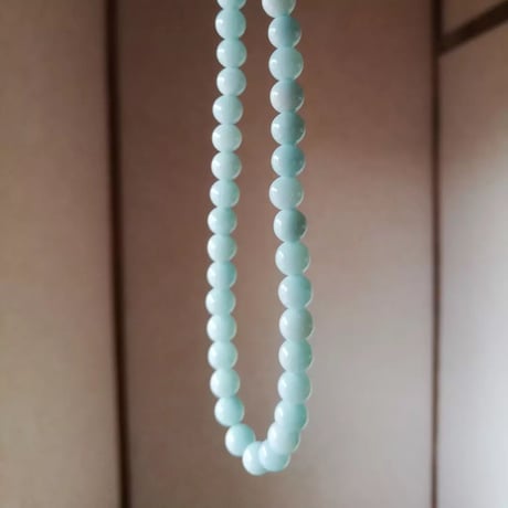 天然石　アマゾナイト　丸玉6mm