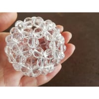 fullerene フラーレン 水晶4mmブレスレット18.5cm(marsa*origina