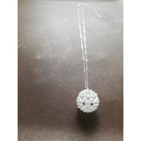 fullerene フラーレン 水晶2mmネックレス38〜50cmスライド調節付き(marsa*original fullerene book付)
