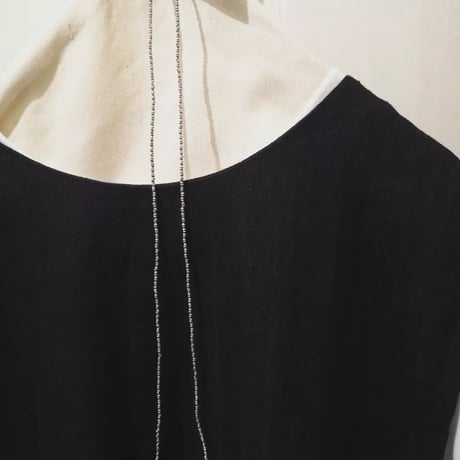 カレンシルバーネックレス80cm(５連ブレスレット)　snc-90