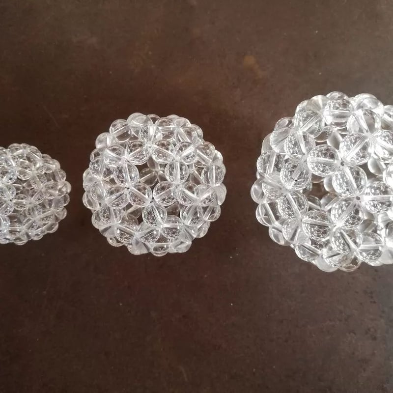 fullereneフラーレン水晶6mm(marsa*original fullerene bo