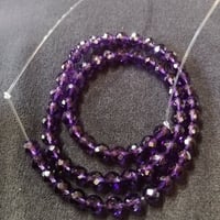 天然石　アメジストA　カット玉6mm
