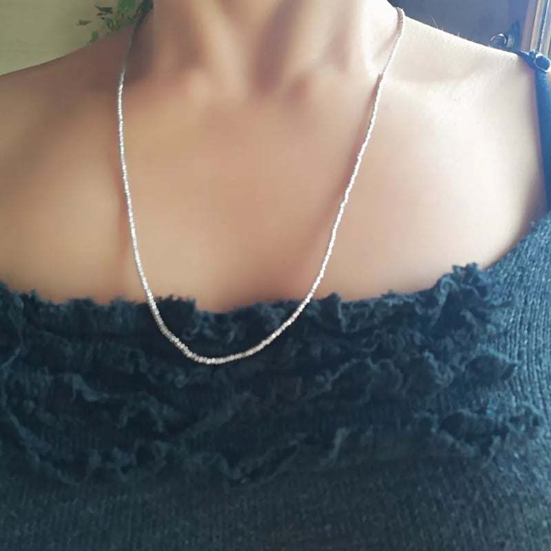 カレンシルバーネックレス60cm snc-97 | marsa* カレンシルバーネックレス60cm snc-97 | marsa*