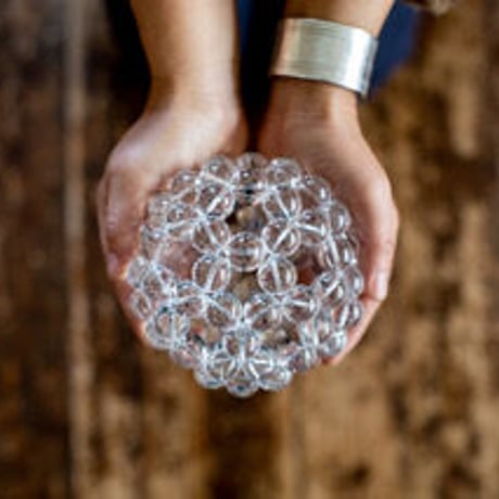fullereneフラーレン水晶6mm(marsa*original fullerene book付)