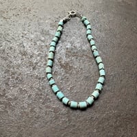 カレンシルバーとターコイズブレスレット bb-79