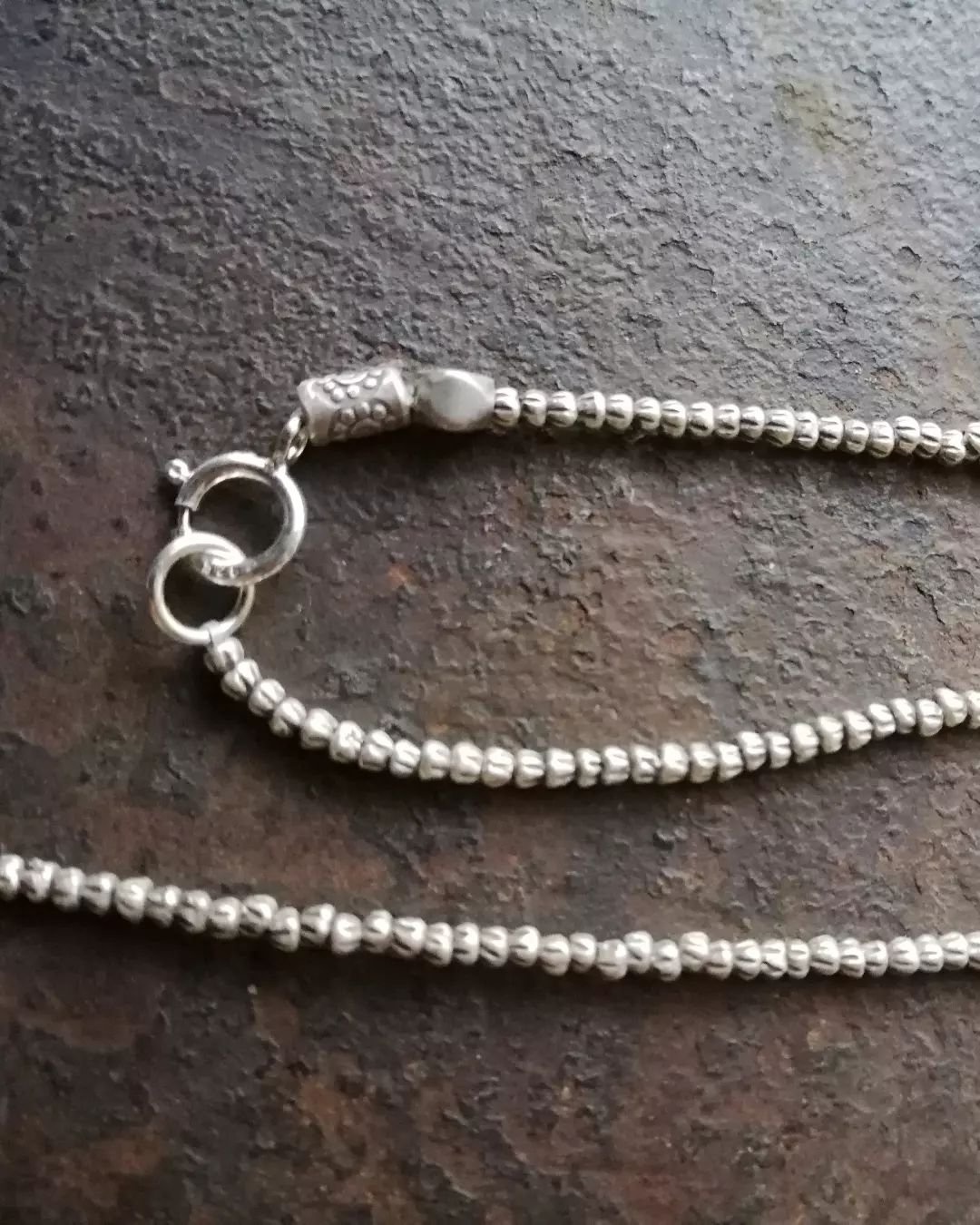 カレン　ヴィンテージ　スターリングシルバー925 ネックレス　ハンドメイドvxゆ カレン ヴィンテージ スターリングシルバー925 ネックレス