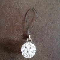 fullerene フラーレン 水晶3mmキーホルダー(marsa*original fullerene book付)