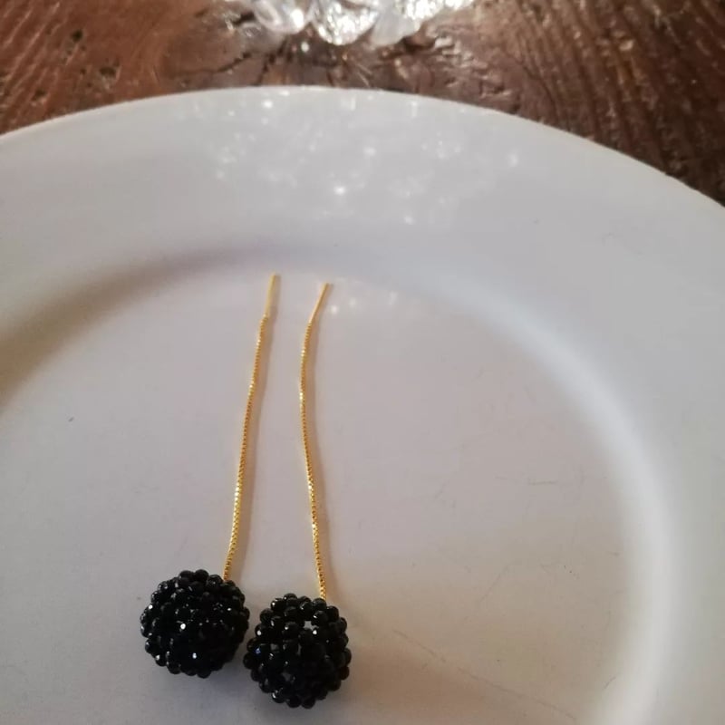 マーダーポーレン ピアス murder pollen マーダーポーレン ピアス アクアマリン - メルカリ