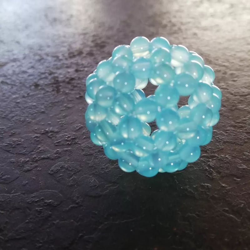 フラーレン4mm 瑠璃 フラーレン4mm 瑠璃