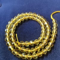 天然石　シトリンA　カット玉6mm