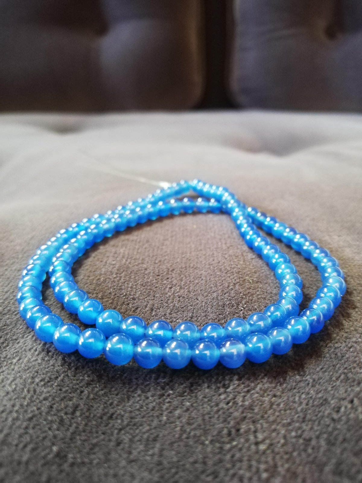 天然石 青メノウ 丸玉4mm | marsa*