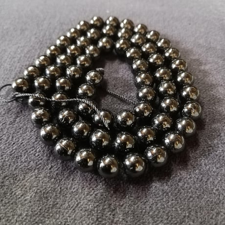 天然石　ブラックトルマリン　丸玉6mm