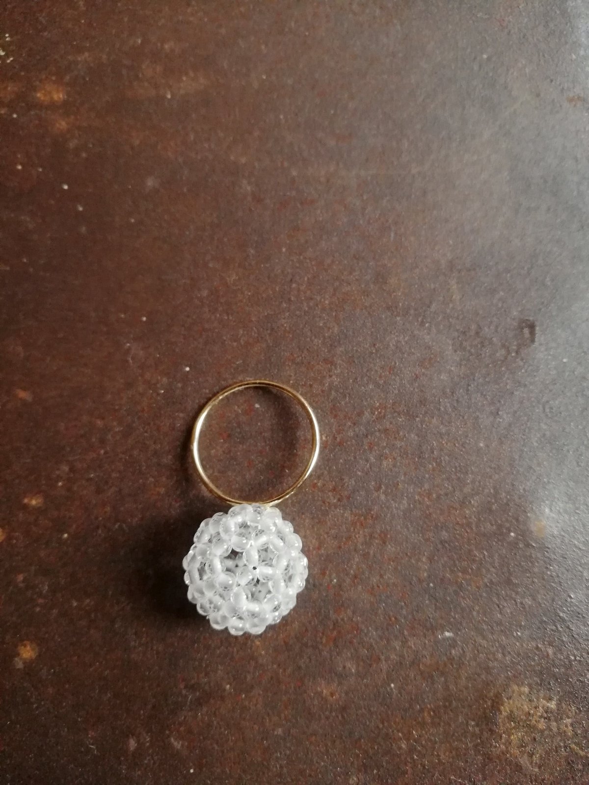 フラーレン2個セット fullerene フラーレン 水晶2mmリング(marsa*original fullere