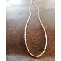 カレンシルバーネックレス50cm(３連ブレスレット)　snc-98