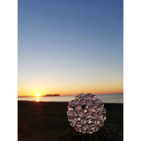 fullereneフラーレン水晶10mm(marsa*original fullerene book付)