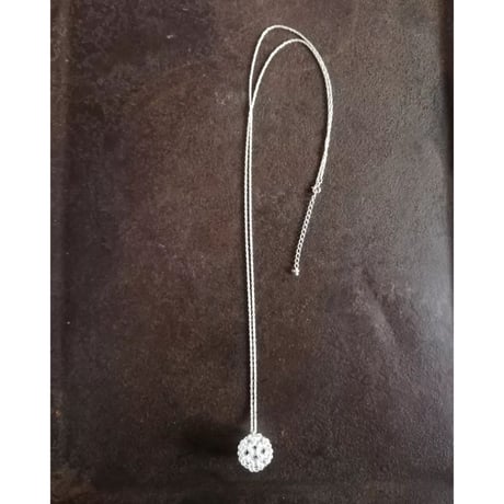 fullerene フラーレン 水晶3mmネックレス80cm(marsa*original fullerene book付)