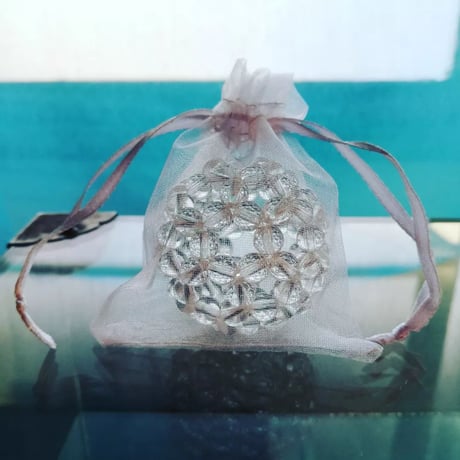 fullereneフラーレン水晶6mm(marsa*original fullerene book付)